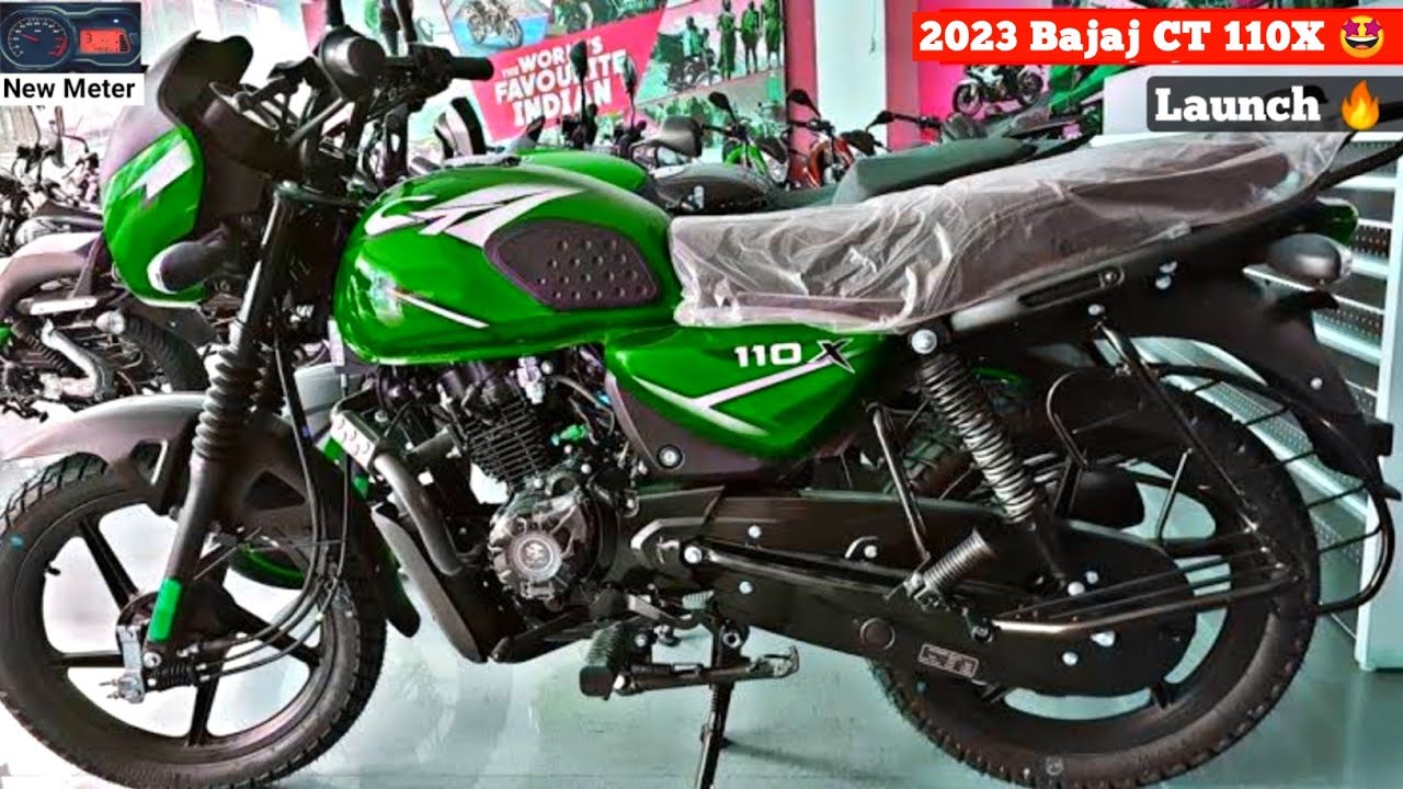 🔥 2023 Bajaj CT 110X New Model Is Here | Disk Brake | New Meter | Price ...