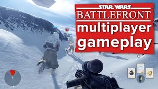 Star Wars Battlefront multiplayer gameplay  - E3 2015 EA Conference - “Walker As