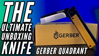 Could This Be The Best Unboxing Knife Ever? Gerber Quadrant TodayIFeelLike