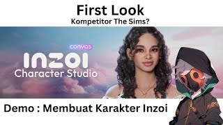 [InZOI] Mencoba Demo Buat Karakter dari Rival Baru The Sims? -Inzoi Character Creation Demo Gameplay