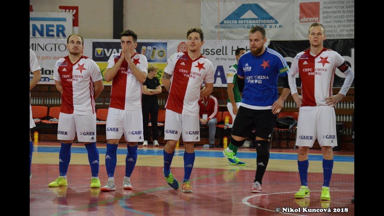 Futsal: SK Slavia Praha - Gardenline Litoměřice 1:5 (1:2) - YouTube