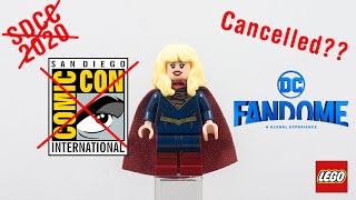 LEGO SDCC / DC FANDOME 2020 Supergirl minifigure review