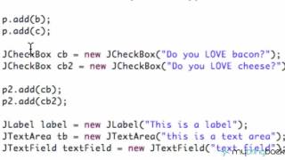 Learn Java Tutorial 1 33 GridBagLayout and GridBagConstraint