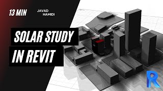 Solar Study in Revit-Shadow Study in Revit