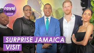 Prince Harry and Meghan Markle Make Surprise Visit to Jamaica