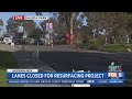 Lanes Closed for Resurfacing Project