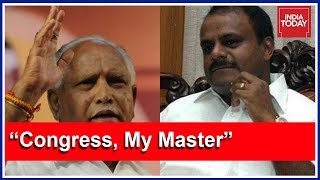 BJP Slams CM Kumaraswamy For Repeated "Congress, My Master" Remarks