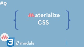 Materialize CSS #9 - Modals