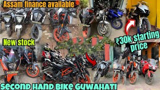 Second hand bike guwahati | ₹30k Starting | new stock Ktm Duke390| Assam finance available |raju G37