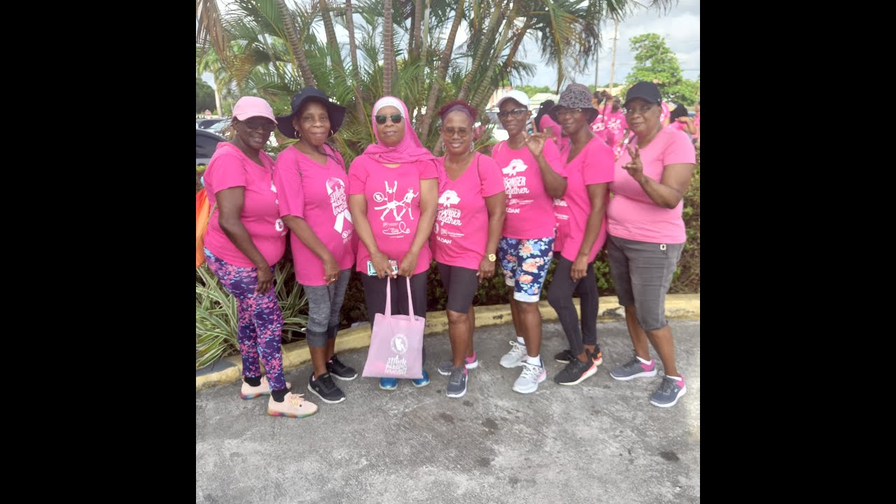 Barbados Breast Cancer Walk Cure October 1st, 2023 - YouTube