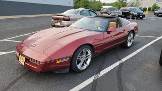 Stock open headers on L98 C4 Corvette