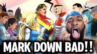 MARK NEEDS THERAPY 😭 | Invincible vs Dispatch (Epic Crossover REACTION)