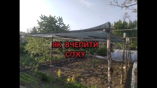 ЯК ВЧЕПИТИ СОНЦЕЗАХИСНУ СІТКУ НА ПОМІДОРИ ТА ОГІРКИ САМОМУ!ЛЕГКО,ШВИДКО,ПРОСТО ТА БЮДЖЕТНО!