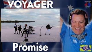 American Reacts to Voyager "Promise" 🇦🇺 Official Music Video | Australia EuroVision 2023!