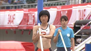 女子 棒高跳 決勝6位 第102回日本陸上競技選手権大会