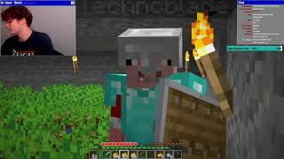 Technoblade's potato farm in DreamSMP