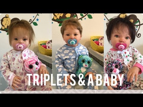 Morning Routine Of Reborn Toddler Triplets, Baby & PREGNANT Mom! Morning Routine Of Reborn Toddler Triplets, Baby & PREGNANT Mom!