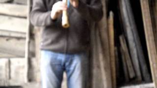 Shakuhachi 1.8 B Jinashi made by Federico bianchi