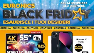 volantino EURONICS BRUNO BLACK FRIDAY dal 14 novembre al 2 dicembre 2024 #anteprima