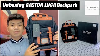 UNBOXING GASTON LUGA BACKPACK