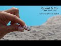 hand crafted lab created engagement ring by quorri