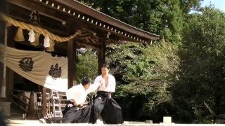 古武術　竹内流　演武　in　岡山県新見市 土下座祭り 2014 part３