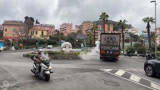 Caos autostrade e camion in città, l'incidente in diretta su Primocanale