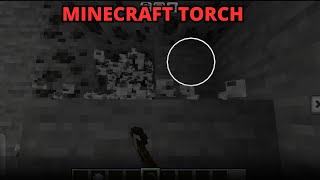 TUTORIAL HOW TO MAKE TORCHES ON MINECRAFT MOBILE / Make a MINECRAFT torch TUTORIAL