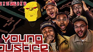 Young Justice S2 EP.15-16 Reaction!