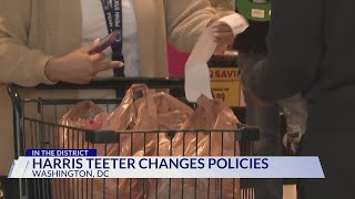 Buying something at DC Harris Teeter stores? Shoppers now required to prove it before leaving