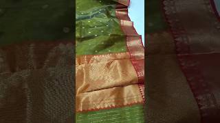 PURE CHANDERI KATAN  SILK HANDLOOM SAREES/MahilaCollections/9398872639 #trending #yt #shots