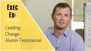 Leading Change | Alumni Testimonial