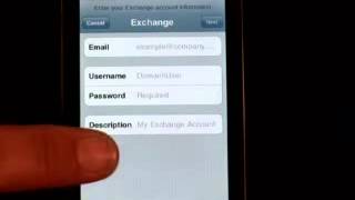 How to Set Up MS Exchange on iPhone 3G
