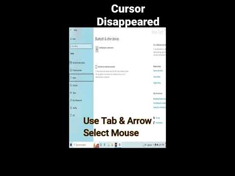 How To Fix Cursor Disappeared Problem | Lenovo Cursor Problem - YouTube