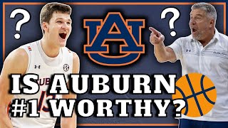 Should Auburn Be Ranked #1 in College Basketball?
