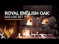 Royal English Oak Vented Gas Logs - Classic Series | Real Fyre