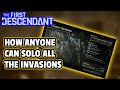 [FIRST DESCENDANT] How Anyone Can SOLO ALL Invasions (Season 1)