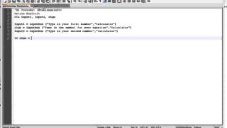 VBscript Creating a Calculator Tutorial with Explanation