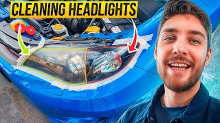 hand vs machine polishing headlights | 2010 Subaru WRX