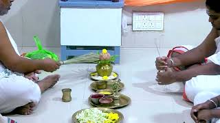MANDALA POOJA BEGINS FOR SRI SRI SRI MAHA PERIYAVA (OUR UMMACHI THATHA`S) PADHUKAI. 18.05.2025