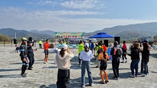 댄싱퀸 보라돌이 실시간 영상 칠곡군수기배석재힐클라임대회 산악우먼스