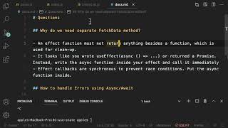 React Hooks Tutorial - 4 - using async/await with useEffect