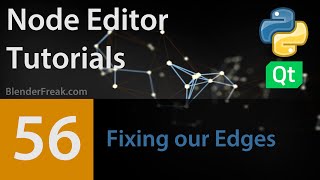 Node Editor Tutorial 56: Fixing our Edges