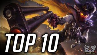 Top 10 Best ADC Champions Preseason 2020 - League of Legends | LoL ADC Montage