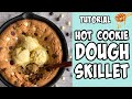 Hot Cookie Dough Skillet! Recipe tutorial #Shorts