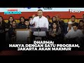 Blak-blakan! Dharma Pongrekun Akui Hanya Punya Satu Program: Yang Terpenting Jakarta Makmur