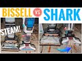 Bissell HrdroSteam vs Shark StainSriker Carpet Cleaner Comparison