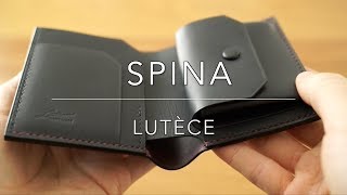 リュテス 二つ折り財布SPINA。使い方や特徴についての解説