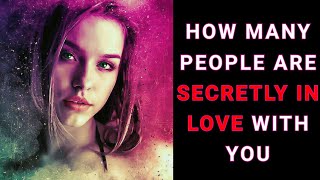 How many people are secretly in love with you quiz?personality test quiz - 1 Billion Tests