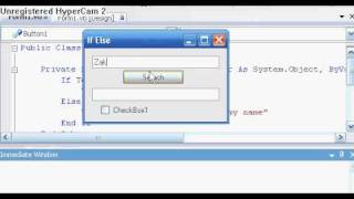 Visual Basic 2008 Tutorials Four - If Else Statements